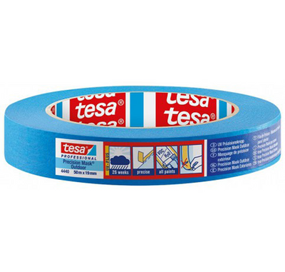 Tesa professional 1061929 - masque prec extérieur robuste 50x19 | 8 pièces