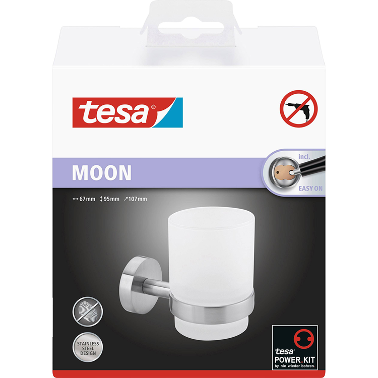 Tesa 1062569 - porte-gobelet lune | 1 pièce