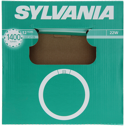 Sylvania 1044510 - lampe fluorescente circlin 22w blanc froid 840 | 3 pièces