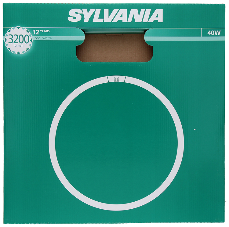 Sylvania 1044512 - lampe fluorescente circlin 40w blanc froid 842 | 3 pièces