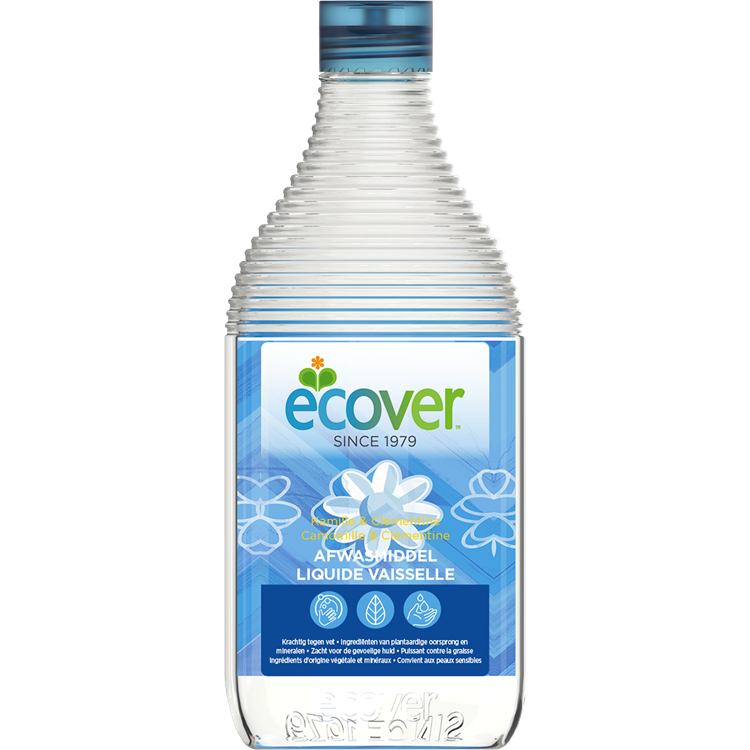 Ecover 1059008 - liquide vaisselle camomille 0,45l | 8 pièces