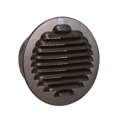 Renson 1059760 - lame ronde intégrée no. avec maille 435r dia 80 ral 9005 noir | 12 pièces