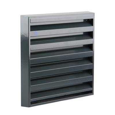Renson 1062412 - grille murale en saillie skin alu 431 (225x225) structure 7016 | 2 pièces