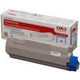 Cartouche toner oki 43872307 cyan 2 000 pages