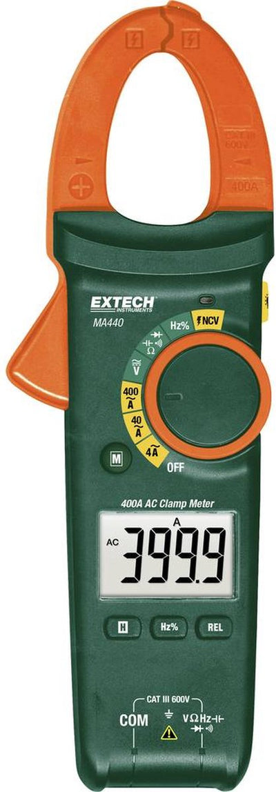 Multimètre Extech MA440 - pince ampèremétrique numérique cat III 600 V - 4000 points