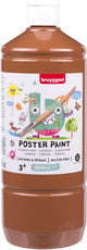 Peinture gouache Bruynzeel 1 litre marron clair