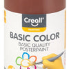 Creall School Paint Dark Brown, 1 litre
