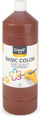 Creall School Paint Dark Brown, 1 litre