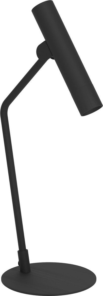 Lampe de table Eglo almudaina - lampe de bureau - LED - 49,5 cm - noir - acier