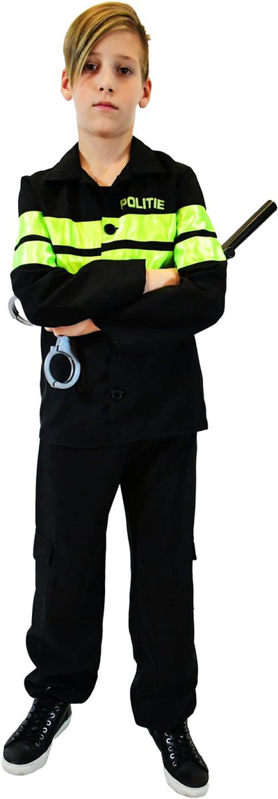 Rubies Rubie's costume policier garçons noir vert fluo taille 104