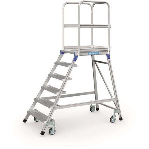 Escalier à plateforme mobile Zarges 1x6tr