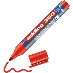 Marqueur pour tableau blanc edding 360 1,5-3mm rouge