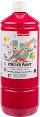 Peinture gouache Bruynzeel 1 litre rouge primaire