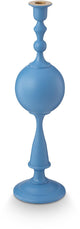 Pip studio chandelier sphère - bougeoir en métal - bleu clair - 44cm