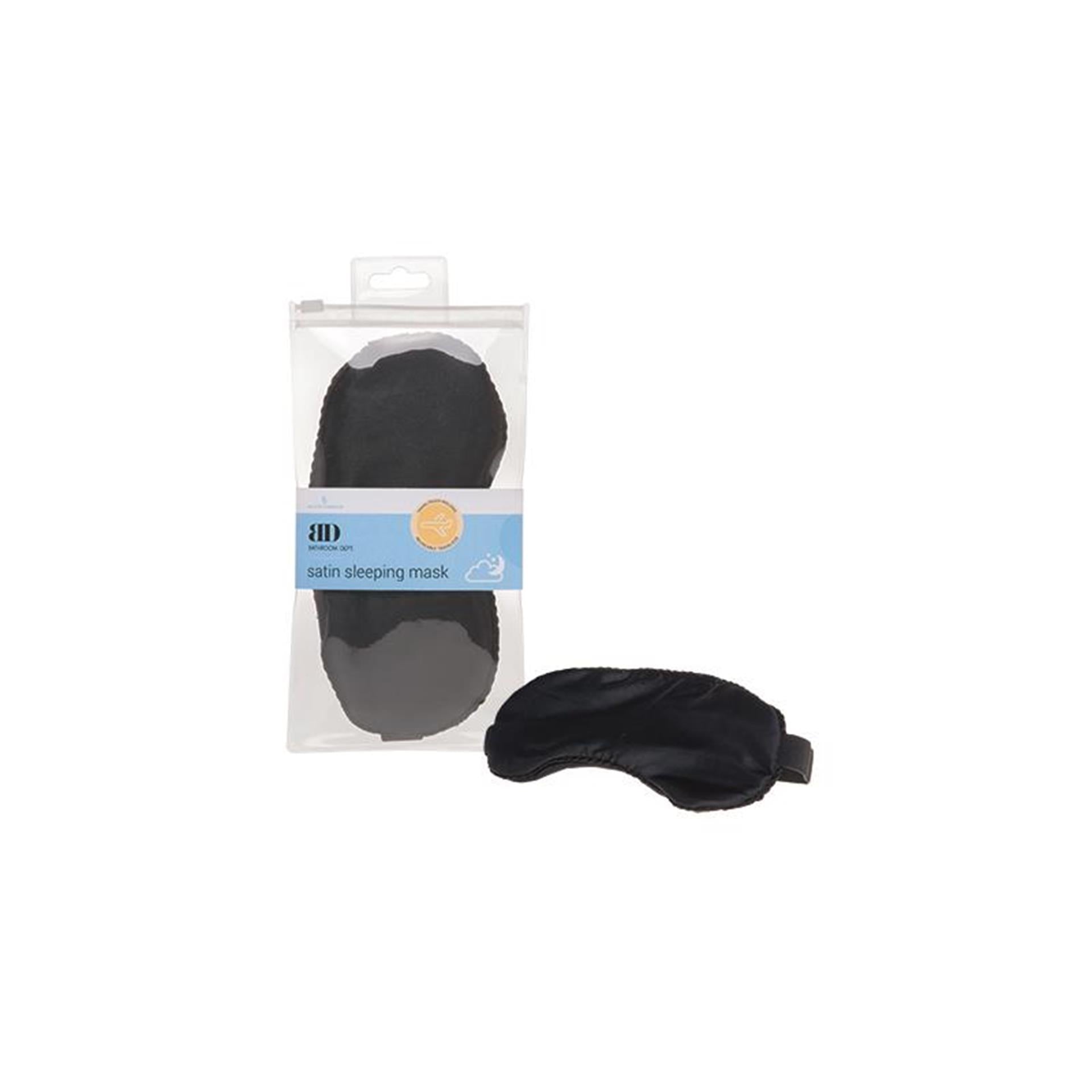 Masque de nuit Source balance satiné avec élastique noir