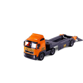 Polsie Volvo Truck avec remorque et bulldozer