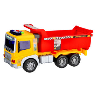 Camion de construction avec lumière et son