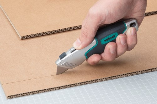 Couteau professionnel Wolfcraft | avec deux lames | 1 pièce - 4200000