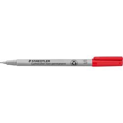 Feutre non permanent staedtler lumocolor rouge