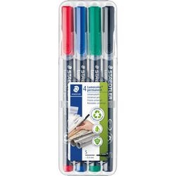 Marqueur ohp non permanent staedtler lumocolor gamme de couleurs 0,4 mm