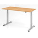 Bureau assis-debout Bach Hammerer vxmst mélaminé hêtre