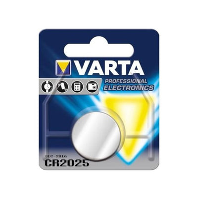 Pile bouton Varta CR2025 Lithium 3V