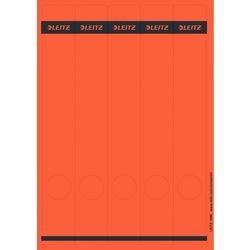 Dossier étiquettes de dos leitz rouge 125 morceaux de papier