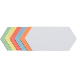 Cartes de présentation nid d'abeille 9,5x20,5 cm assorties