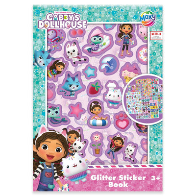 Creative Craft Group Glitter Stickerbook A5 Gabby's Poppenhuis