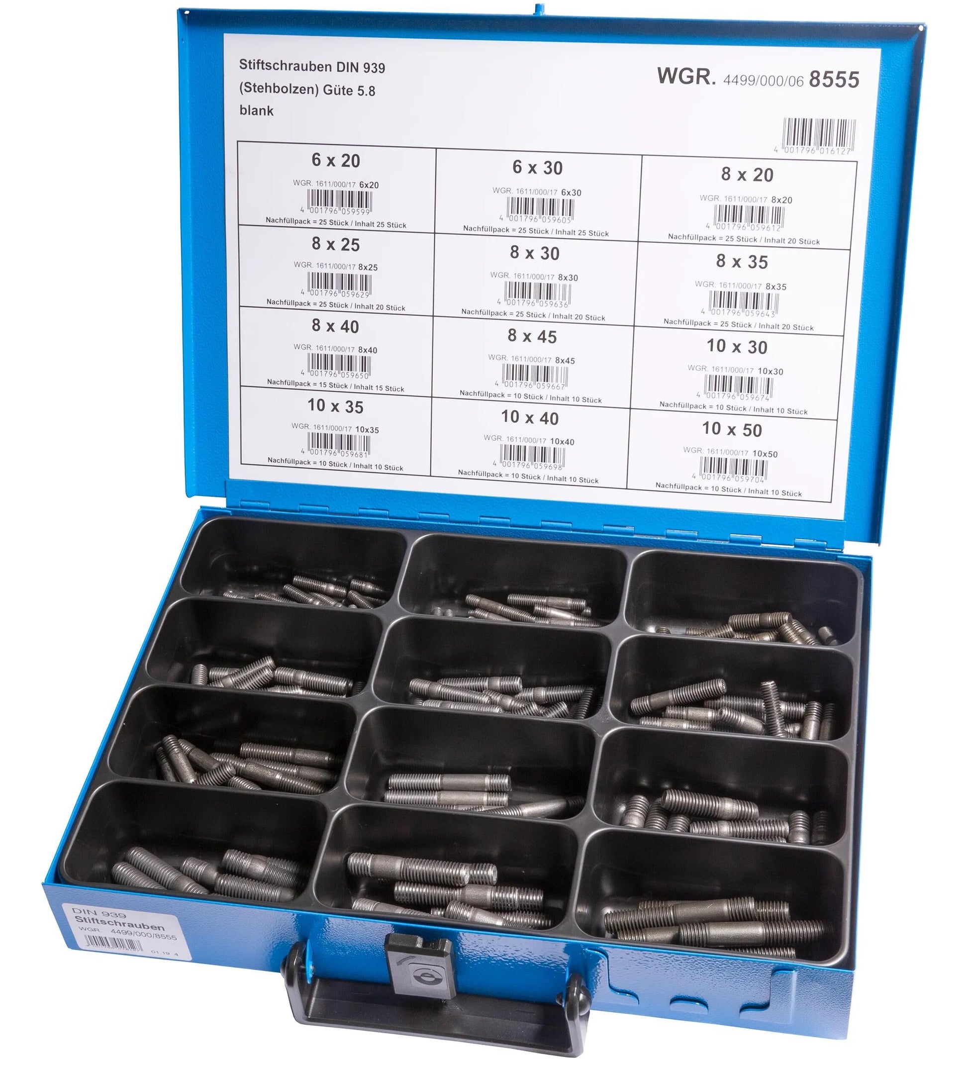 Swelhaus sort.stud vis din 939 boulons de pote