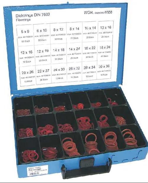 Dresshelhaus sort.washers din 7603