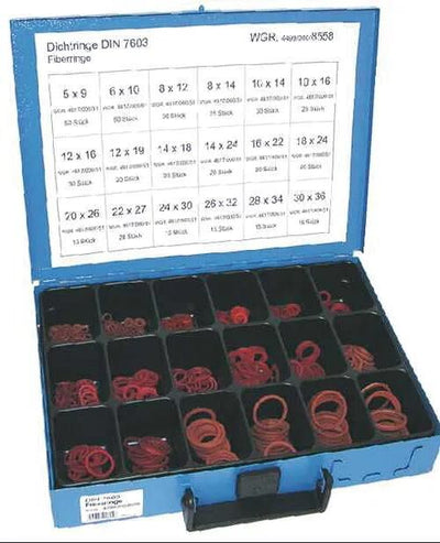 Dresshelhaus sort.washers din 7603