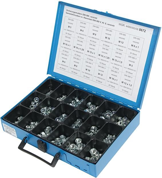 Sort de robelhaus.locknut din 985 980 V
