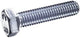 Boulon hexagonal Dresselhaus vis 6 carats, tête filetée dresselh.m7x50 galvanisé.