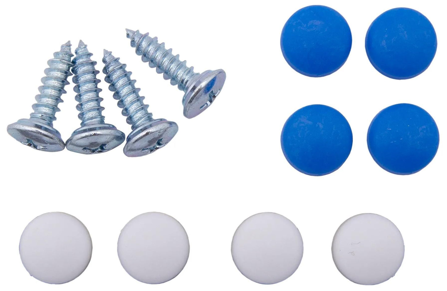 Numéro de plaque d'immatriculation de Dresshelhaus SB-M 4.8x16 Caps (bleu + blanc)