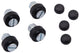 Numéro de plaque d'immatriculation de Dresshelhaus SB-M 6x20 Caps (noir)