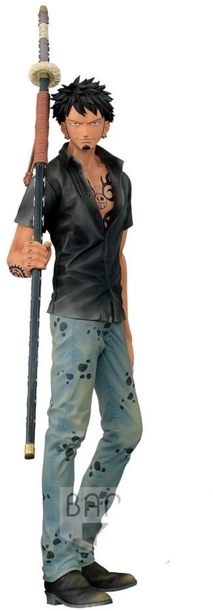 Banpresto one piece super master stars pièce figurine trafalgar law (le pinceau) statue 30 cm