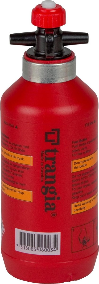 Bouteille de carburant Trangia rouge 300 ml