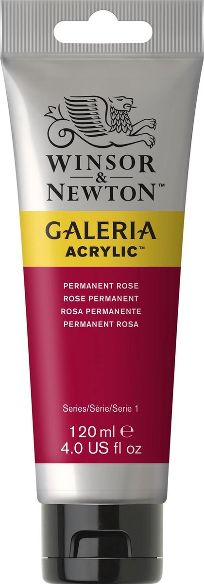 Winsor Newton Galeria acrylique 120 ml rose permanente