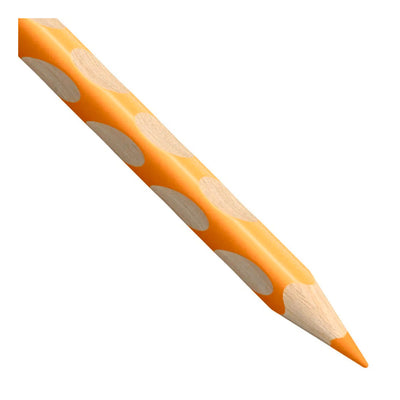 Stabilo easycolors crayon de couleur gaucher - jaune orange