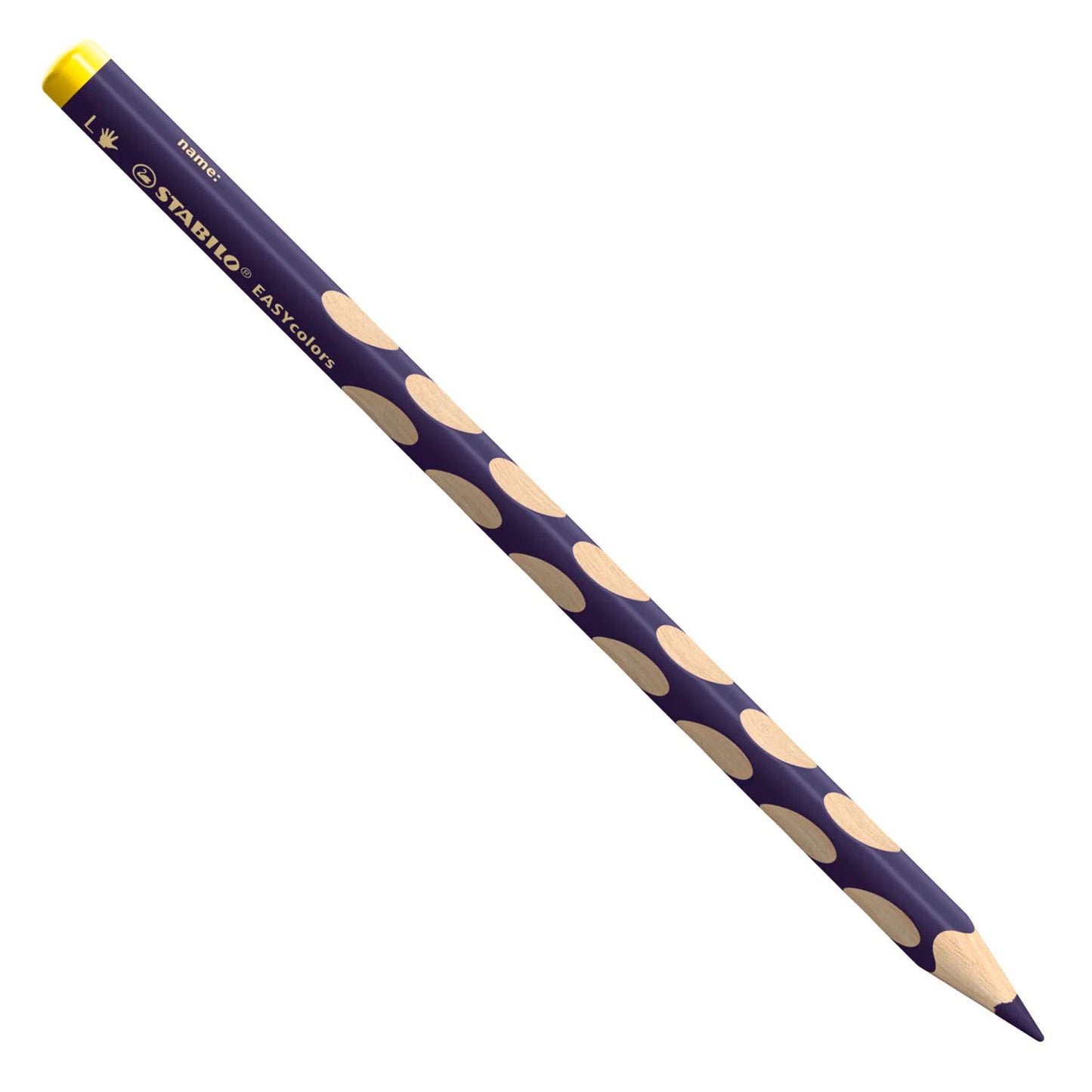 Stabilo easycolors crayon de couleur gaucher - bleu violet