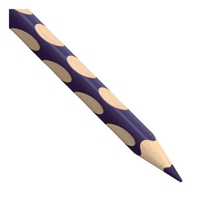 Stabilo easycolors crayon de couleur gaucher - bleu violet