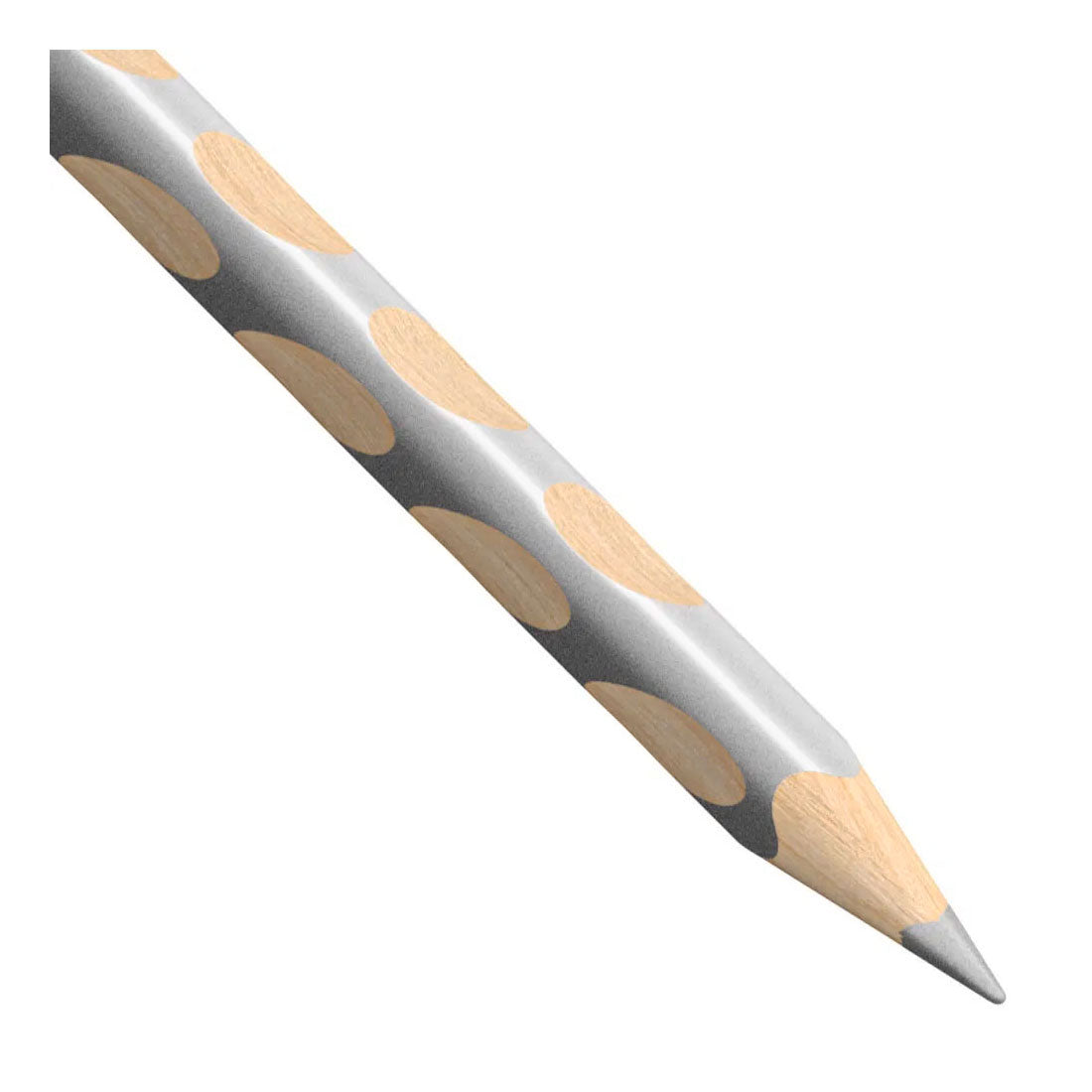 Stabilo easycolors crayon de couleur gaucher - argent