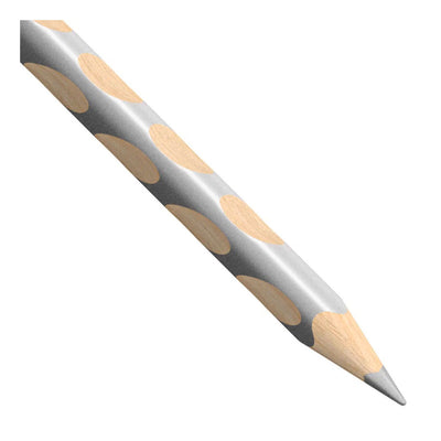 Stabilo easycolors crayon de couleur gaucher - argent