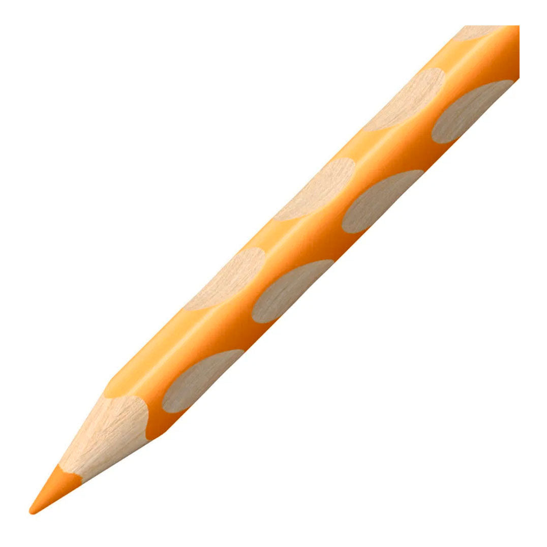 Stabilo easycolors crayon de couleur droitier - jaune orange