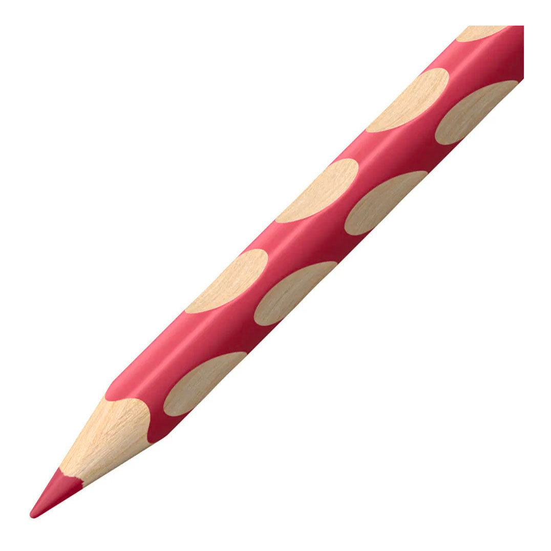 Crayon de couleur Stabilo easycolors pour droitier - rouge carmin foncé