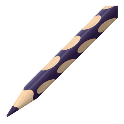 Stabilo easycolors crayon de couleur droitier - bleu violet