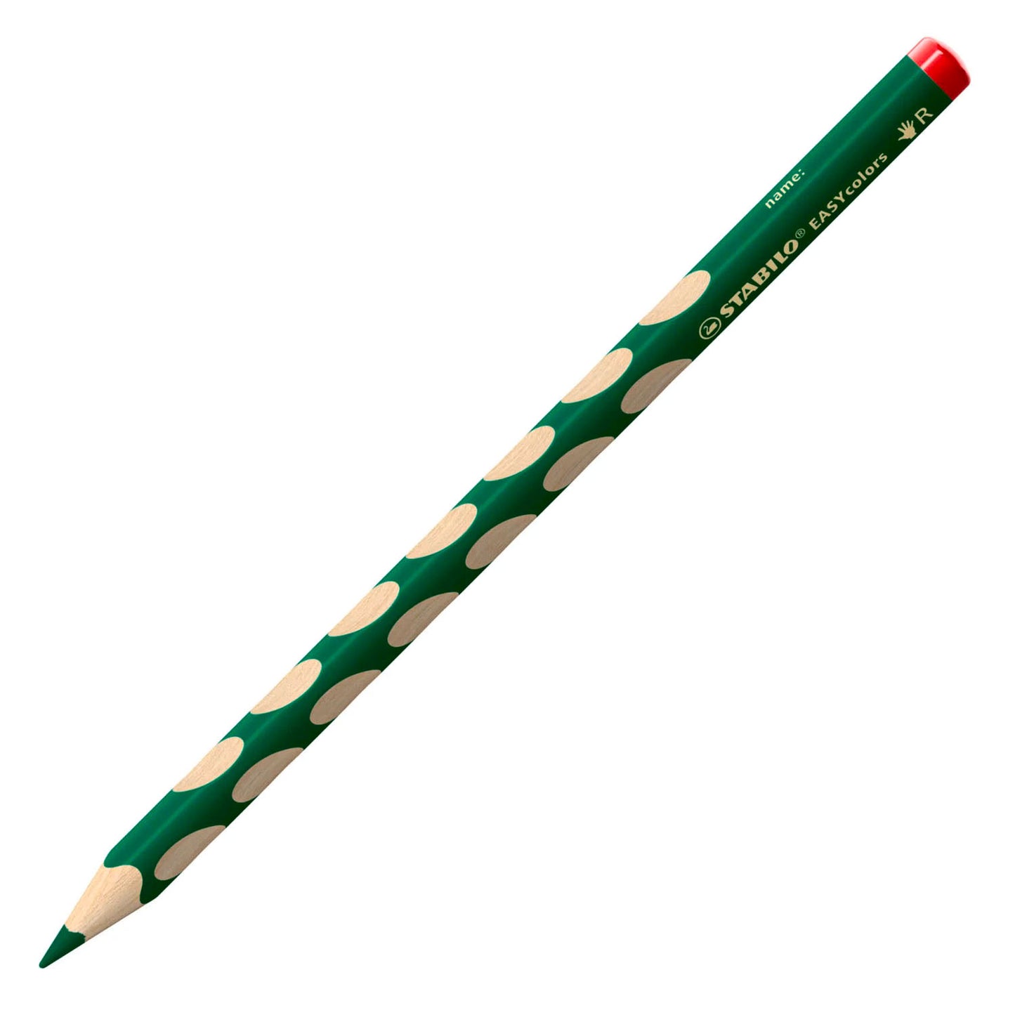 Stabilo easycolors crayon de couleur droitier - vert