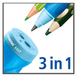 Stabilo Easysharpener 3 en 1 crayon Sharper sur le rose gauche - afbeelding 5