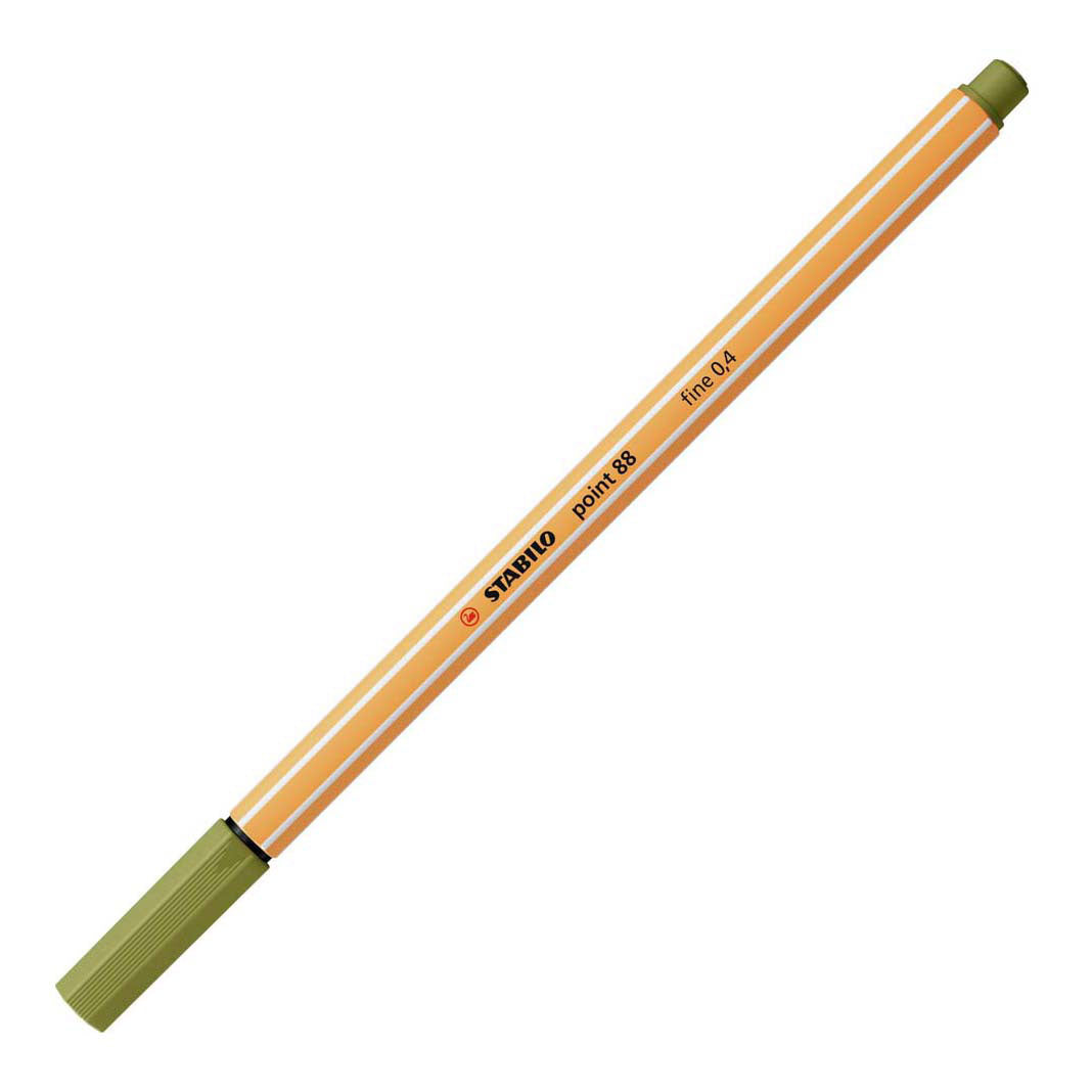 Stabilo Point 88 Fineliner Mud Green (88 37)